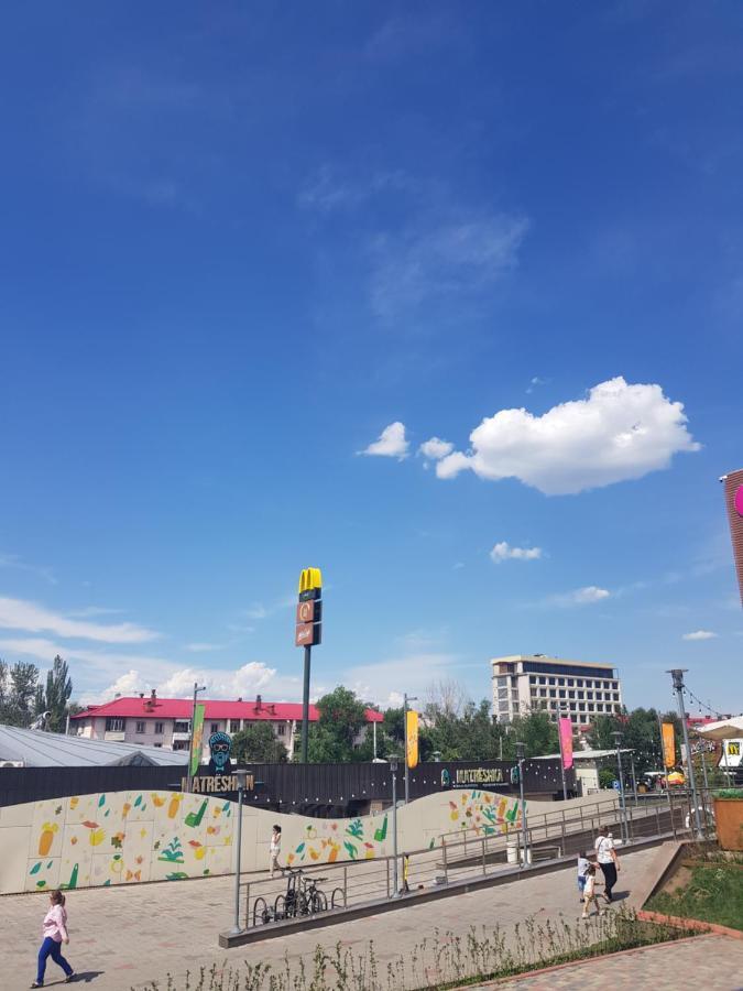 Отличная Квартира Со Всеми Удобствами. Almaty Exterior foto
